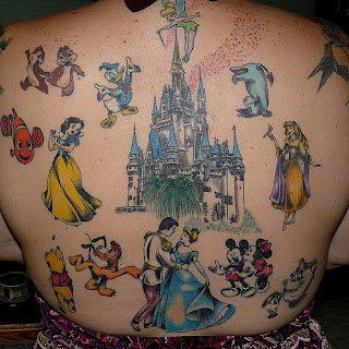 Disney Tattoos - Cartoon Tattoo - Animated Tattoo Ideas