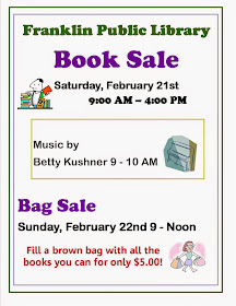 Library Book Sale - Feb 21 - 22