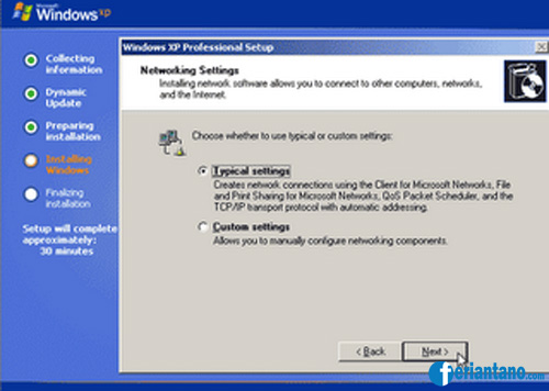 Cara Install Windows XP Lengkap Dengan Gambar