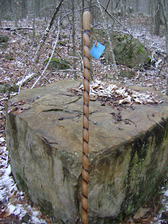 Striped Hiking Sticks