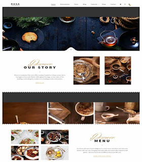 ROSA - An Exquisite Restaurant WordPress Theme 