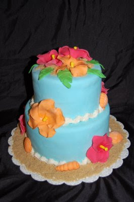 Luau Birthday Cakes on Piece Of Cake  Luau Cake