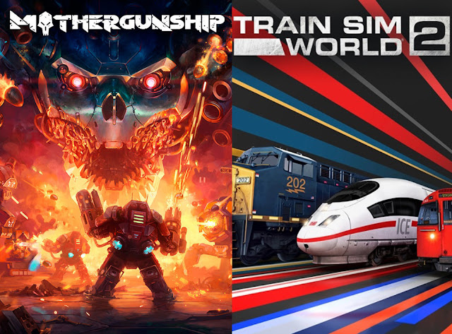 Mothergunship y Train Sim World 2 ya se pueden descargar gratis en Epic Games Store.