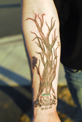 Tree tattoo