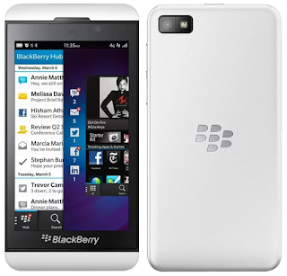 Daftar Harga  Blackberry Z10 - 16 GB - Putih Terbaru 2016