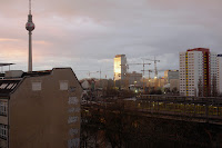 Richard Müller: Sicht Terrasse Atelier Berlin