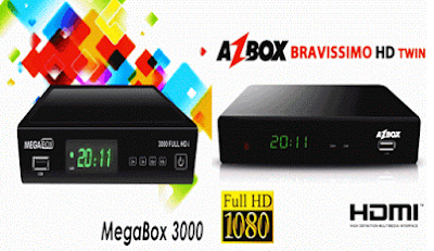 Atualizacao Bravissimo em megabox 3000 sks 22W-58W-61W