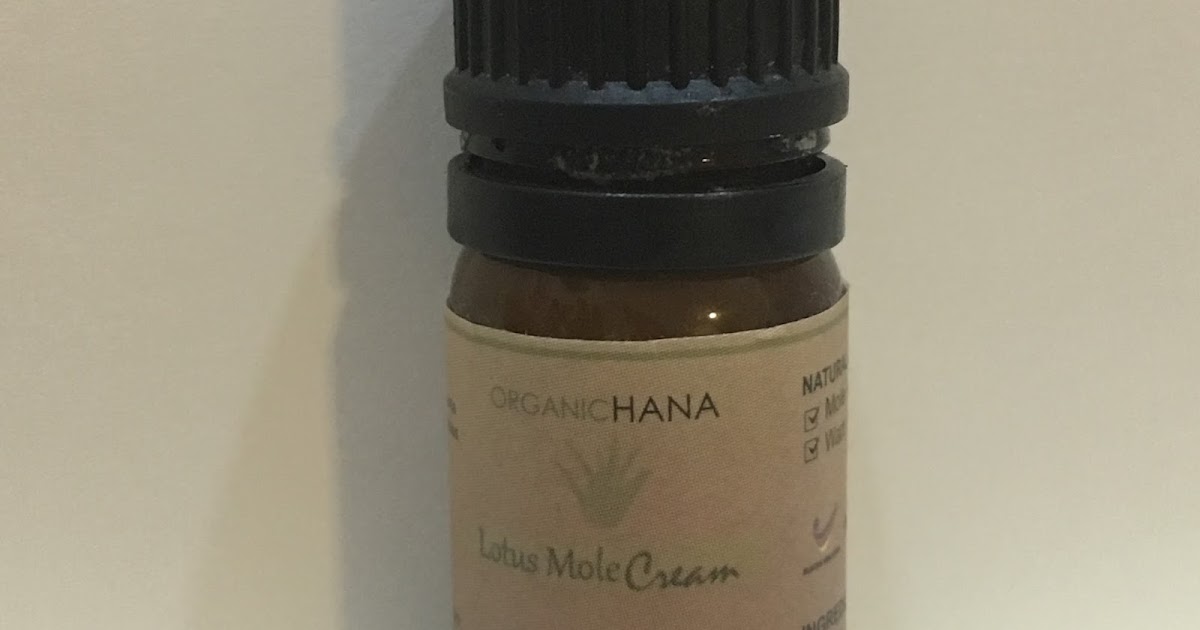 Syafiqah Al: Review: Lotus Mole Cream Organic Hana 
