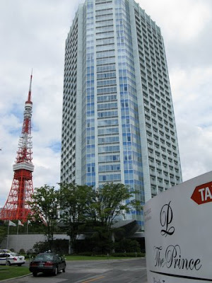 Prince Hotel with Tokyo Tower in the background