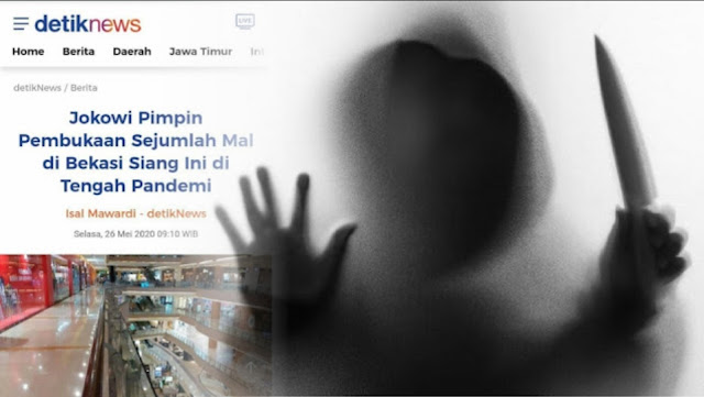 Gara-gara Berita "Pembukaan Mall", Wartawan Detik Diancam Dibunuh?