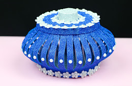 How to make a beautiful foam sheet basket in easy way