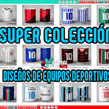 SUPER COLECCIÓN DE DISEÑOS DE EQUIPOS DEPORTIVOS
