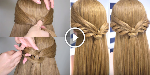 Learn - How To Create Angel Wings Hairstyle, See Tutorial