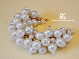 chanel pearl inspired bracelet, chanel spring 2013, DIY, jewelry diy, MY DIY, necklace diy, pearls bracelet, statement necklace, 