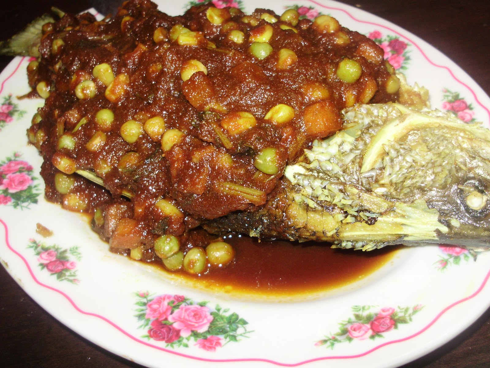 Neeja Shamiza: Ikan Siakap Goreng Kicap