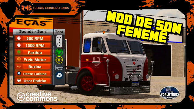 SKINS WORLD TRUCK DRIVING SIMULATOR ROGER MONTEIRO SKINS