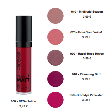 Catrice Velvet Matt Lip Cream