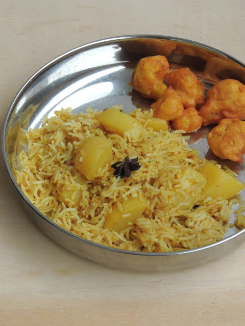 Vegan & Gluten free Aloo Pulao