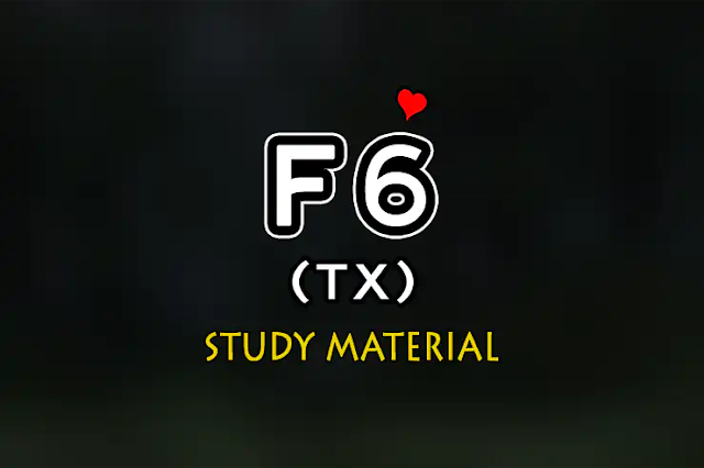 F6 ★ K҉A҉P҉‎•L҉A҉N҉ ★ Taxation (TX) - STUDY TEXT and REVISION KIT