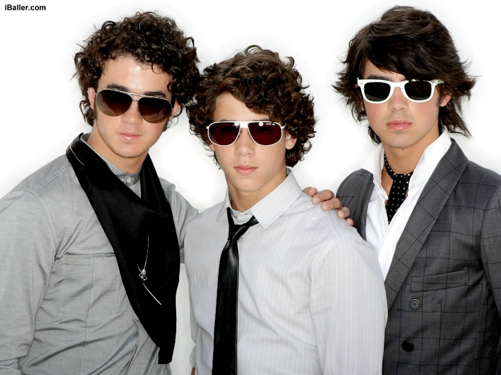 Cool Black Wallpaper for Jonas Brothers