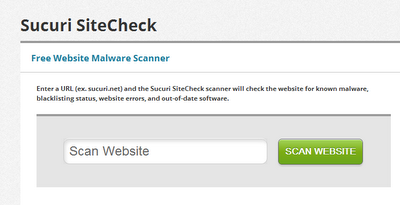 Sucuri SiteCheck