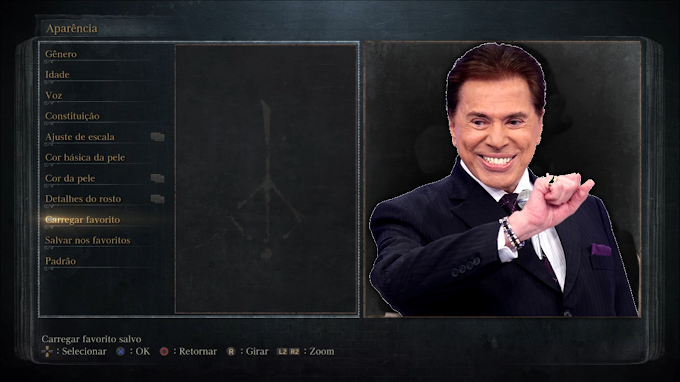 Como criar o Silvio Santos no Bloodborne