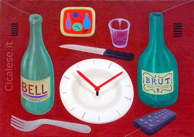 BELL & BRUT (2004) olio su tela (50x70)