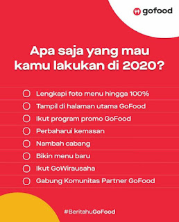 Tips Agar Orderan GoFood Naik Tahun 2020