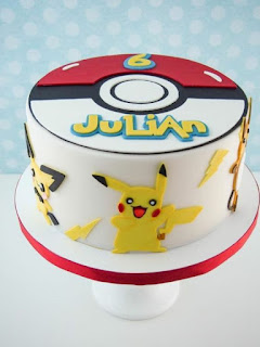 ideas de pasteles para fiesta de pokemon 
