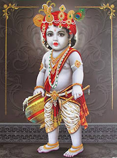 An image of little Krishna