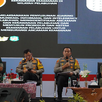 Kapolres Pelabuhan Belawan Hadiri Rapat Koordinasi Trantibum Kota Medan TA 2024