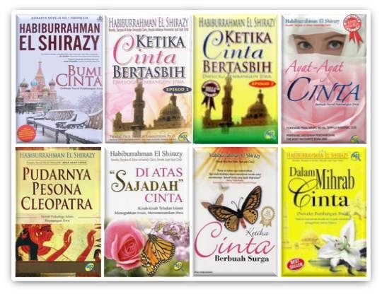 Kumpulan Novel Cinta Karya Habiburrahman el Shirazy 