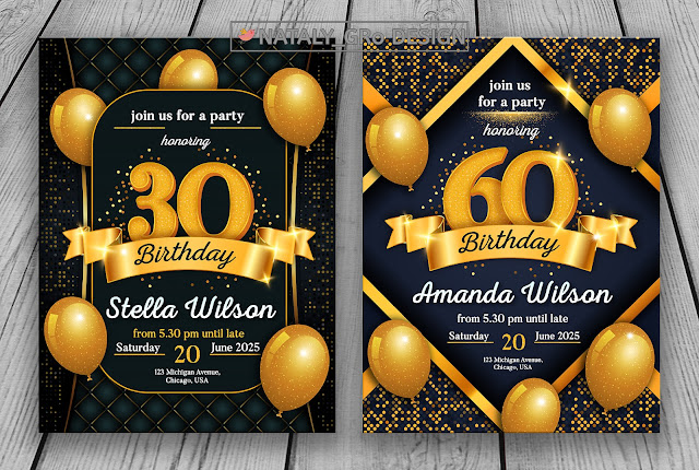 Anniversary and Birthday Invitations-3