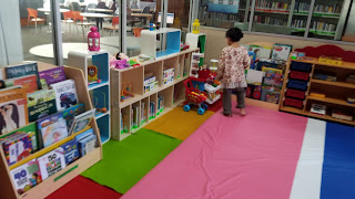 Pojok Mainan di Kids Corner Perpustakaan Bank Indonesia Bandung