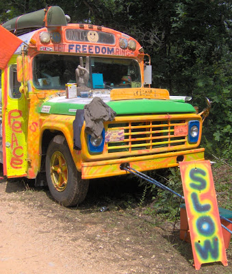 Hippie Cars the Magic Bus