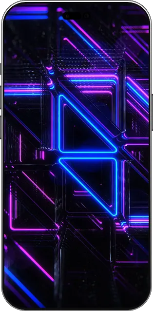 neon light cool wallpaper for iphone