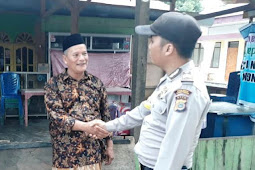 Bhabinkamtibmas Polsek Peureulak Timur Silaturahmi Dengan Tokoh Masyarakat Gampong Alue Bugeng