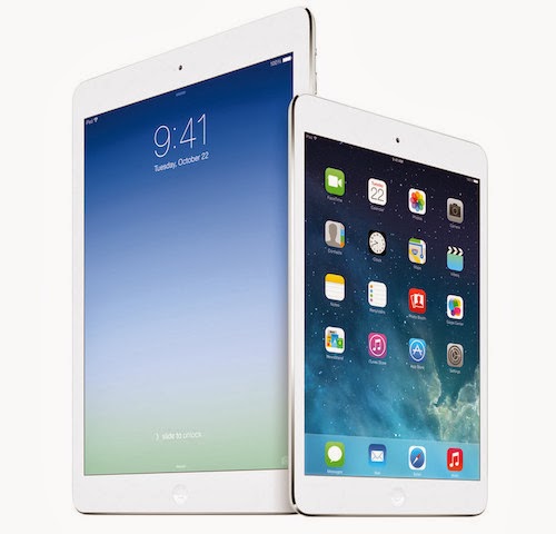 List Harga Untuk iPad Air dan iPad Mini 2 (Retina) di Indonesia - FREE
