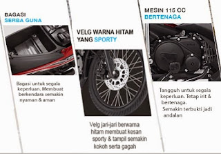 Vega RR - Harga Dan Spesifikasi Motor Yamaha 2015