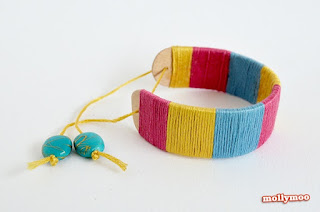 Gelang Cantik Dari Stik Es Krim