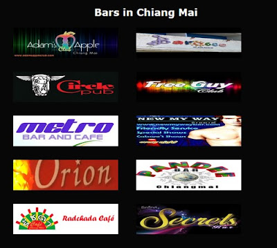 LINKS to us on the internet Gay Bar Chiang Mai Adams Apple Club Nightclub