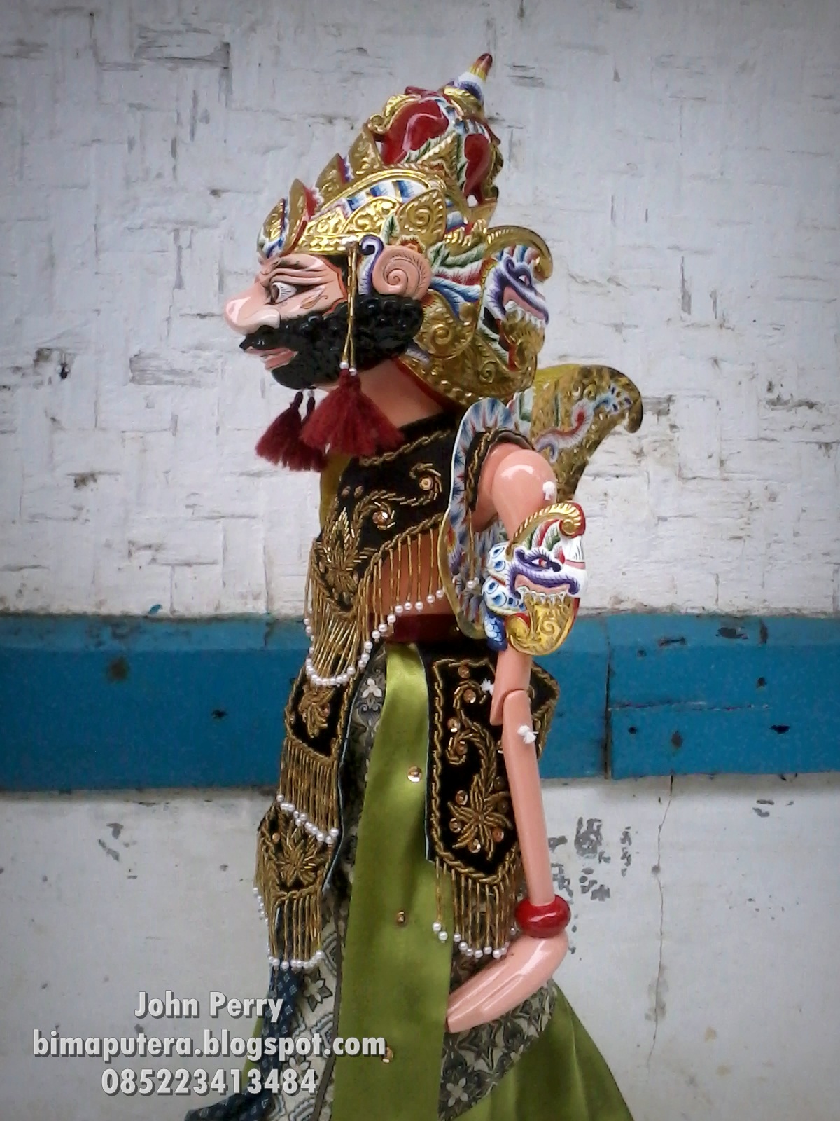 Wayang Golek "Prabu Baladewa"  Bima Putera "Wayang Golek 