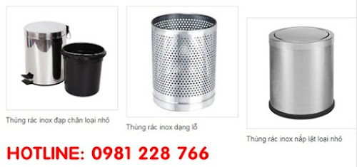 thùng rác inox giá rẻ