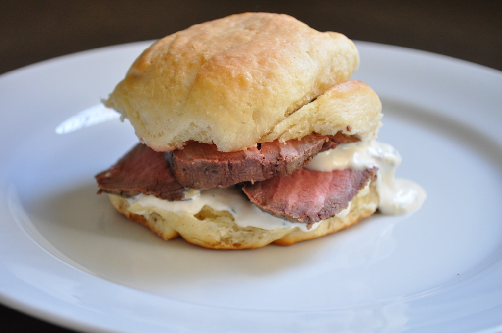 The Ginger Snap Girl: Filet of Beef with Horseradish Sauce