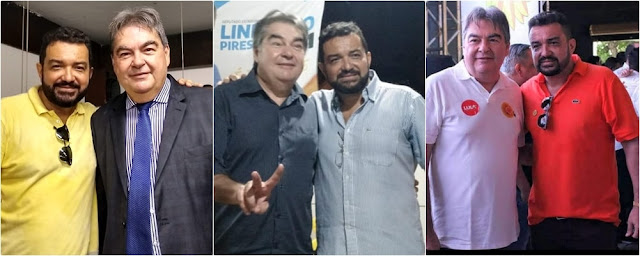 Mário Sorrentino parabeniza deputado Lindolfo Pires pelo seu aniversário