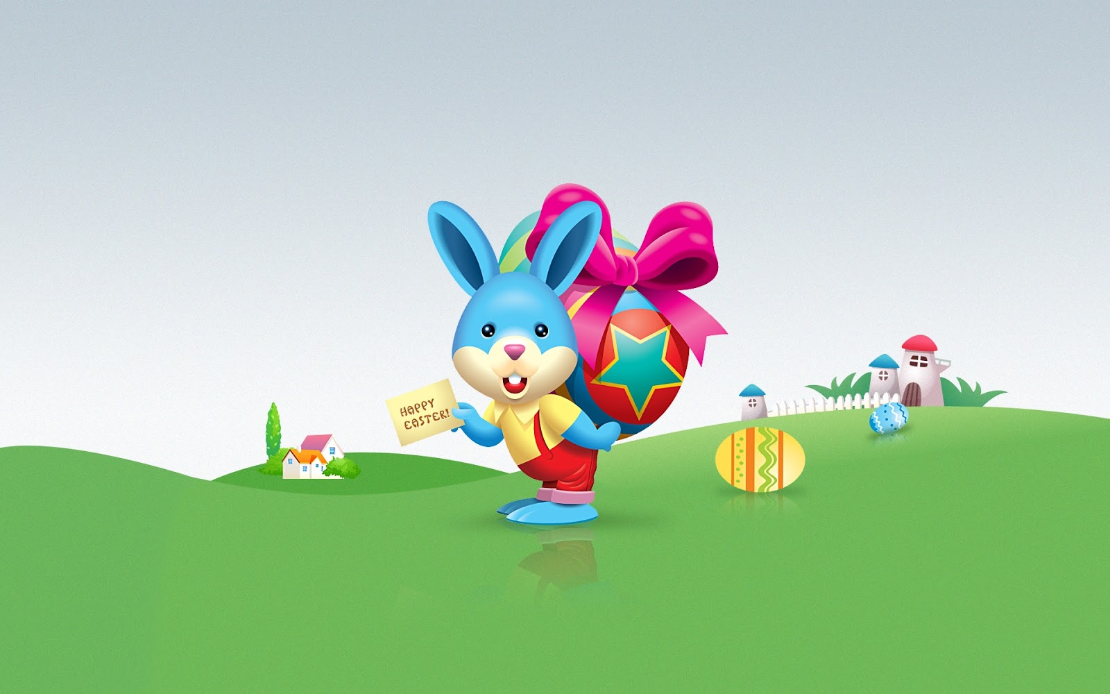 Happy Easter Bunny Cartoon