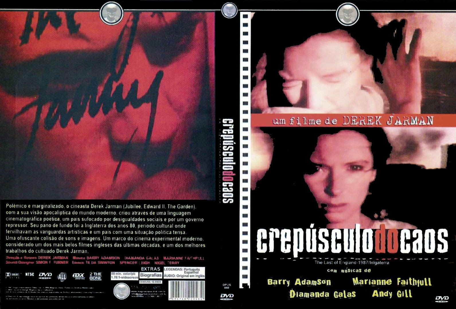 Capa DVD Crepúsculo Do Caos