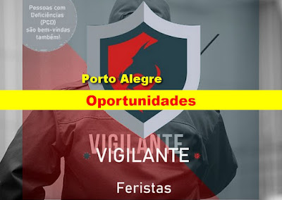 MD Segurança abre vaga para Vigilantes em Porto Alegre