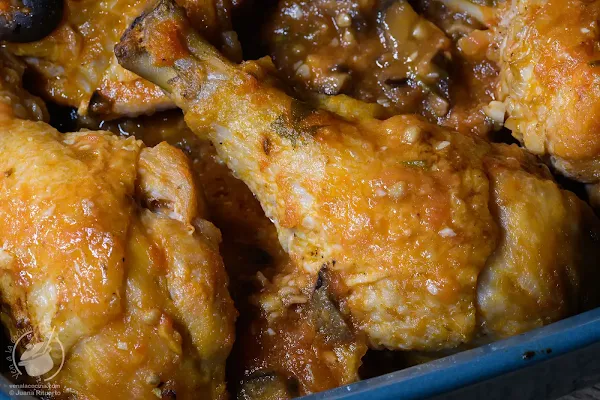 Pollo picante. La receta de Inés.