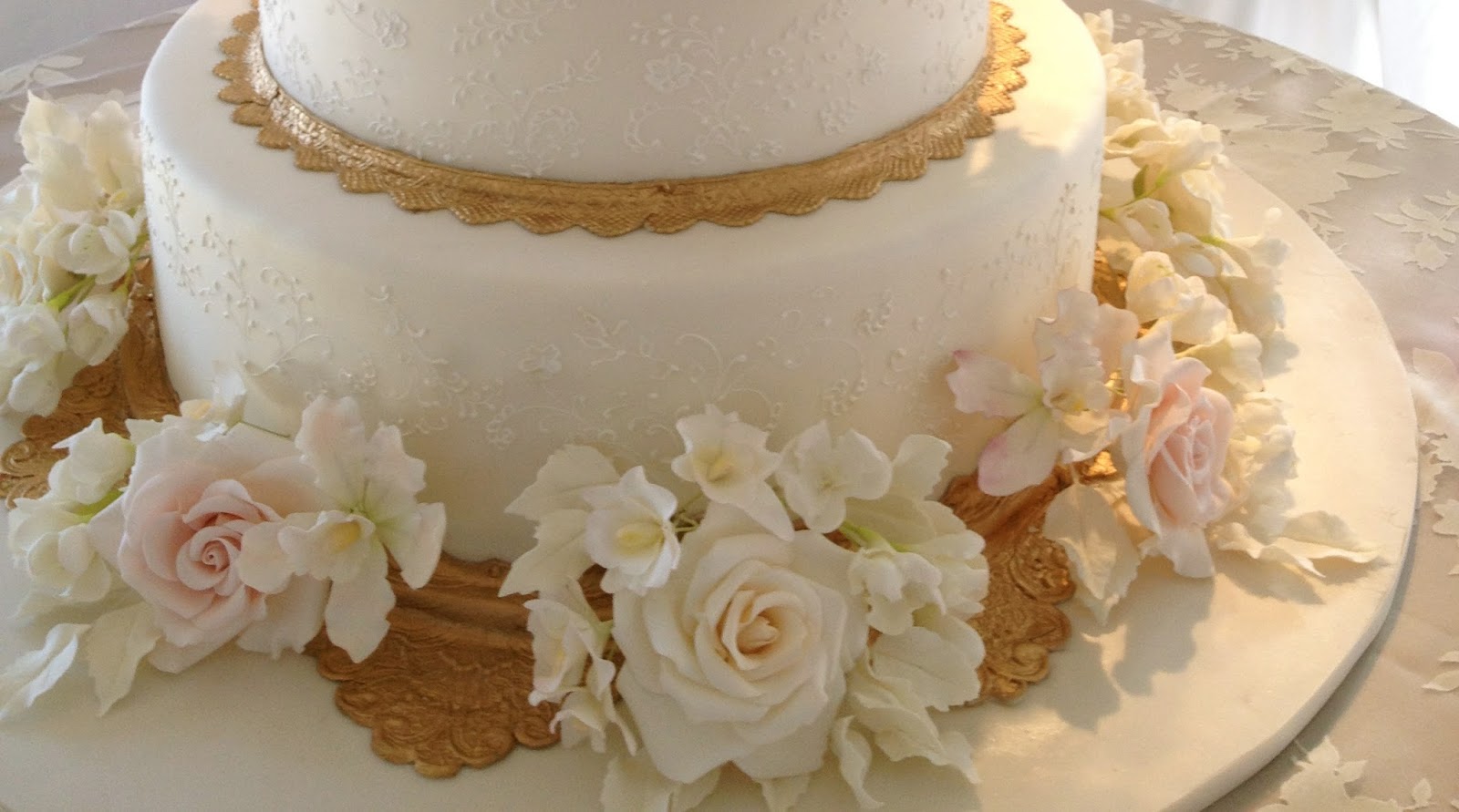 pink and gold wedding cake +Custom+Cakes+Wedding+Cakes+NYC+NY+CT+Beautiful+Luxury+Ball+Room+Gold 